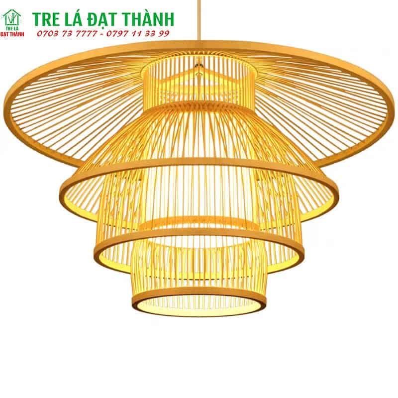 Đèn Tăm Tre Bông Sen - DMT060